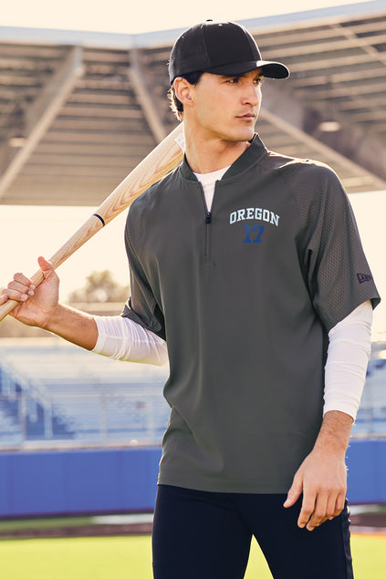 New Era® Cage Short Sleeve 1/4-Zip Jacket