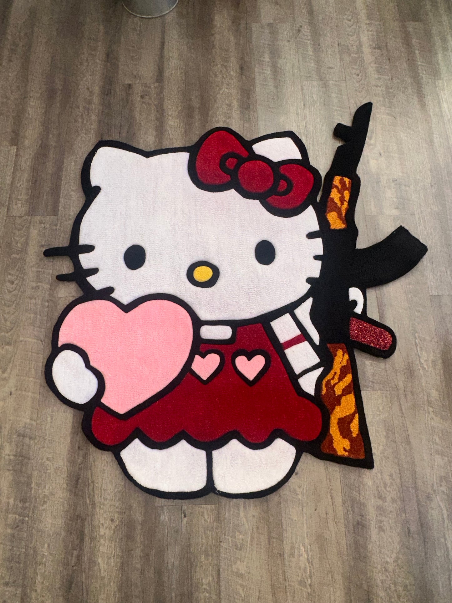 Hello Kitty W/AK Rug