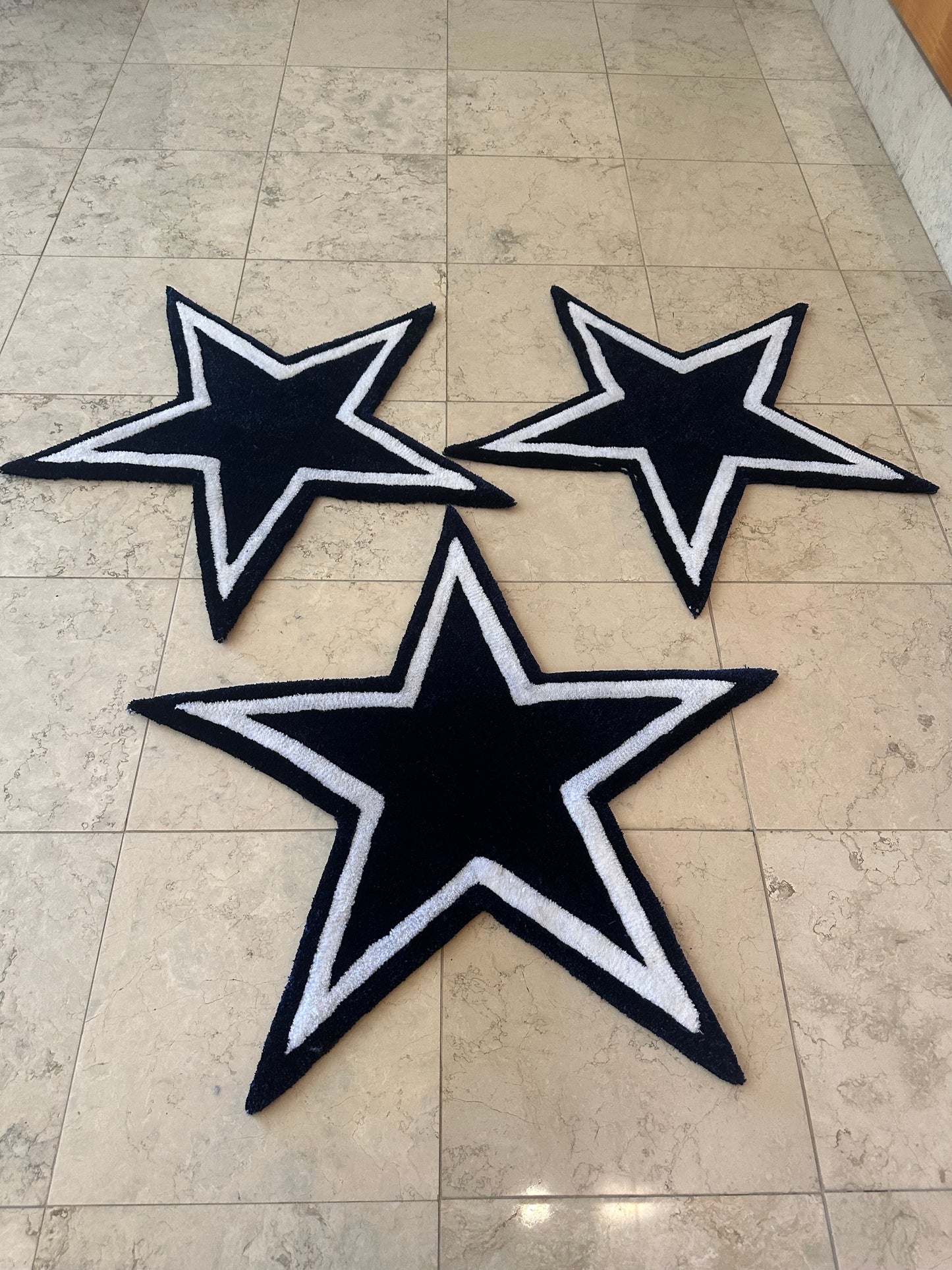 Dallas Cowboy Rugs (Handmade)