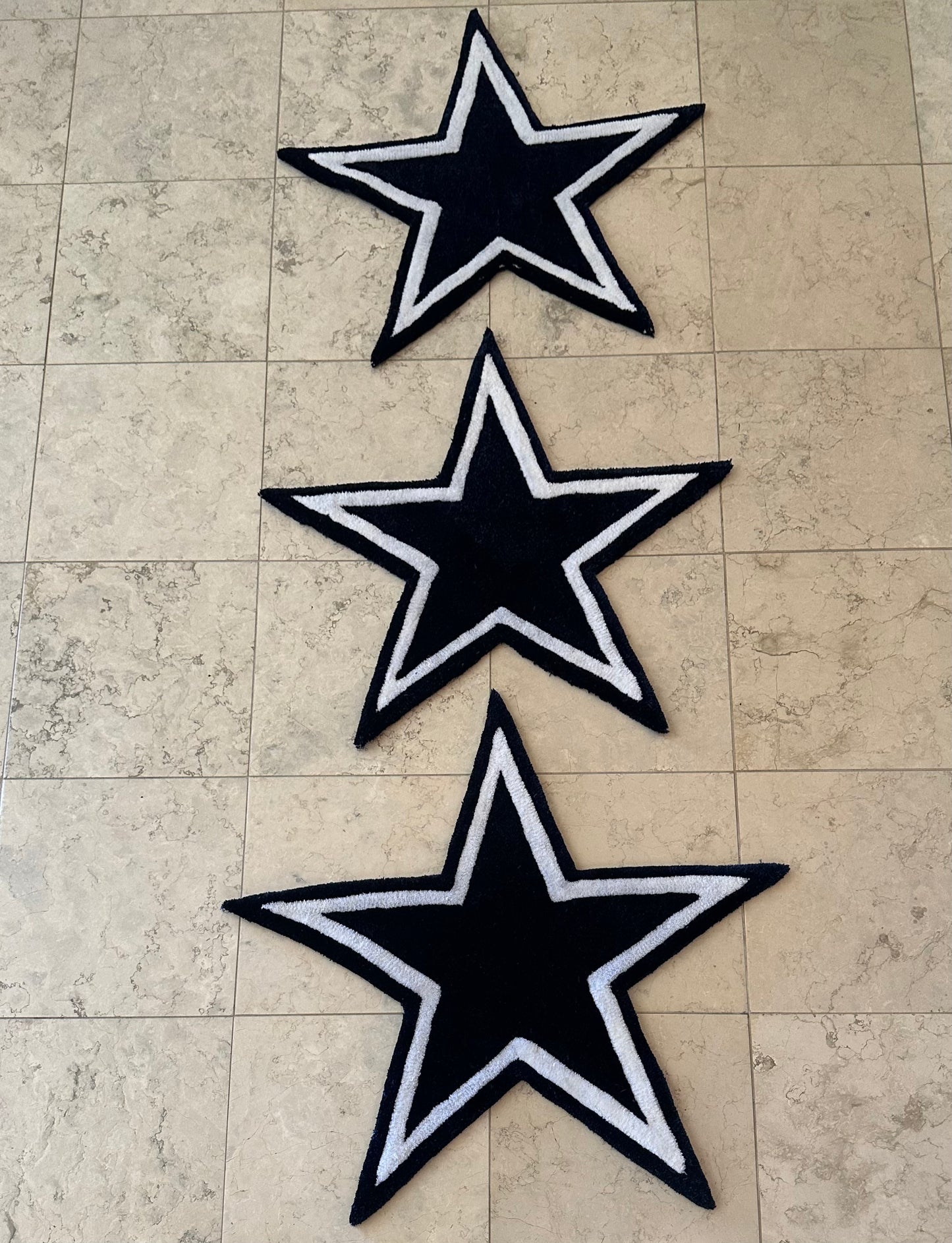 Dallas Cowboy Rugs (Handmade)