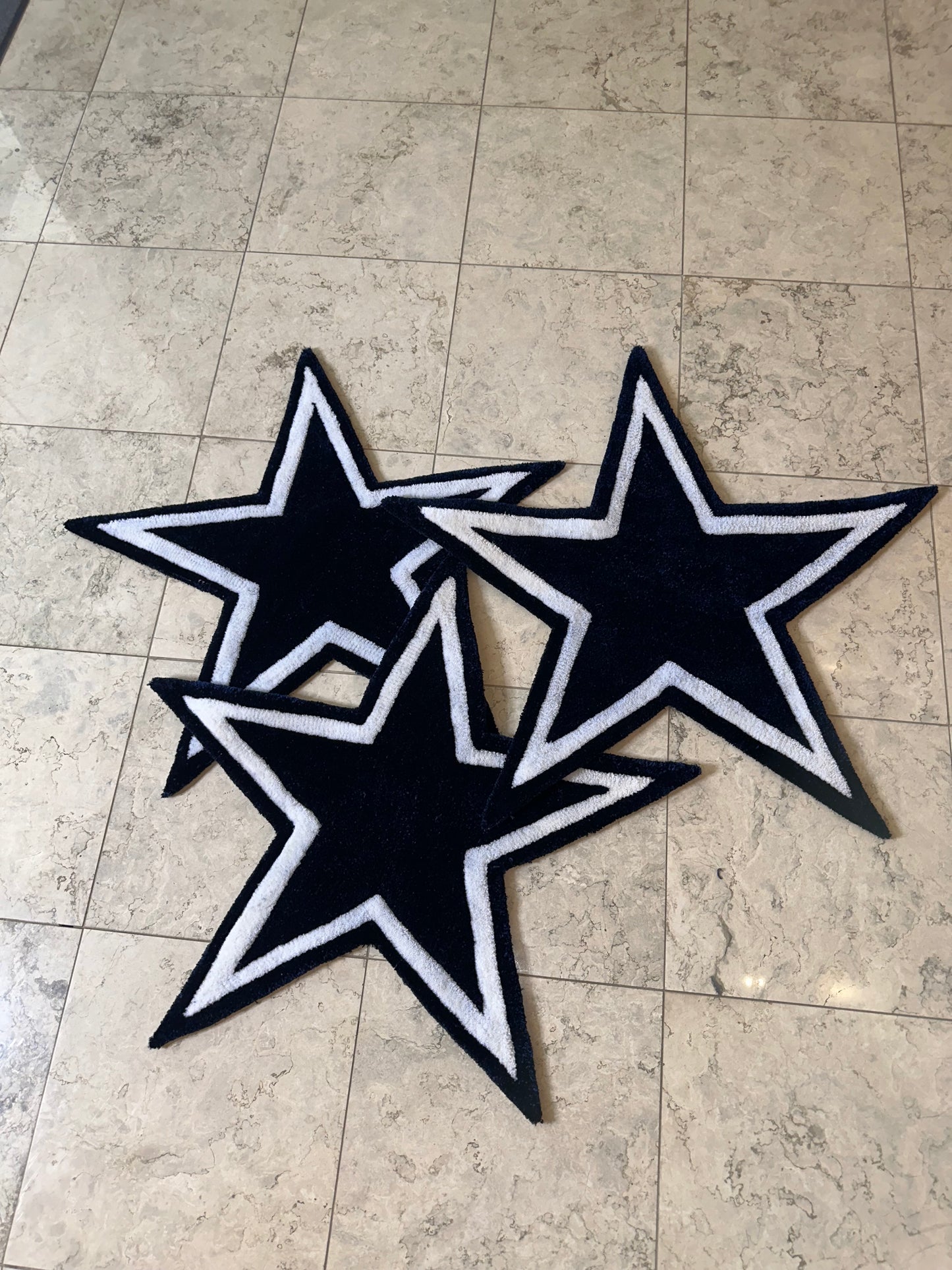Dallas Cowboy Rugs (Handmade)