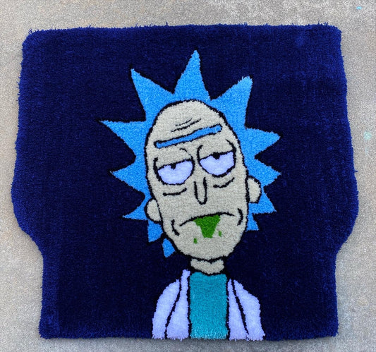 Rick Sanchez Hand Made Rug