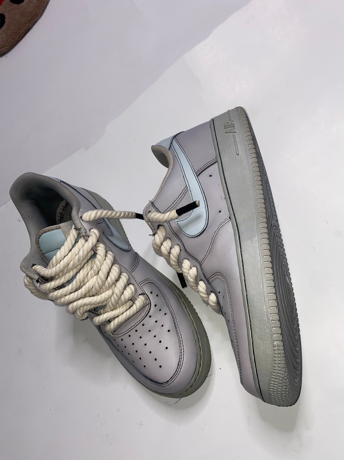 Custom Cool Grey Af1