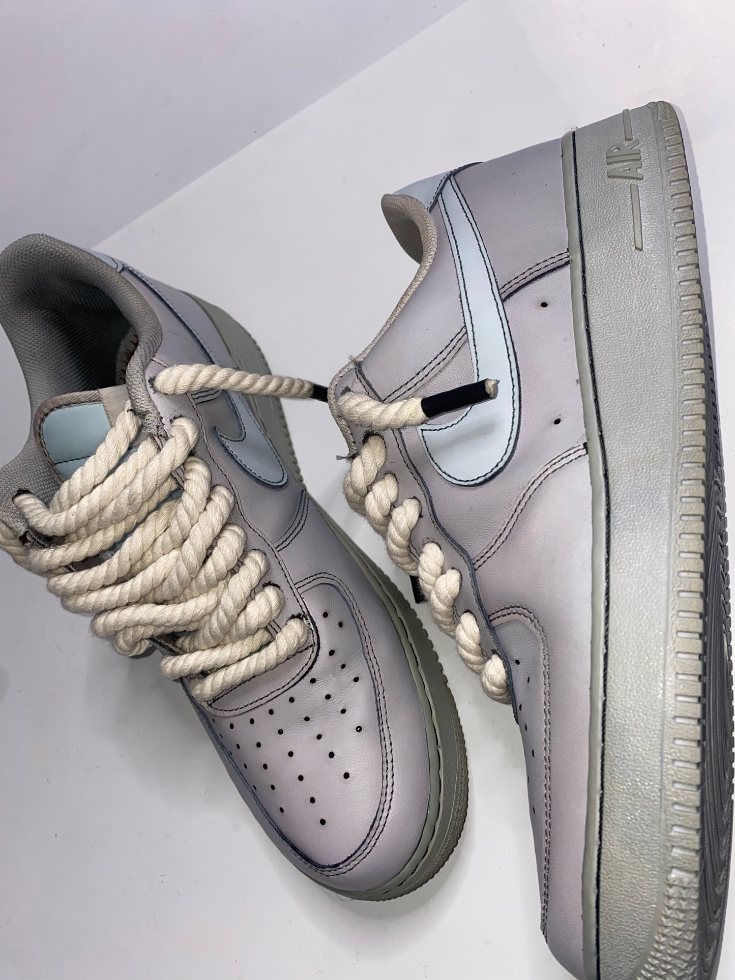 Custom Cool Grey Af1