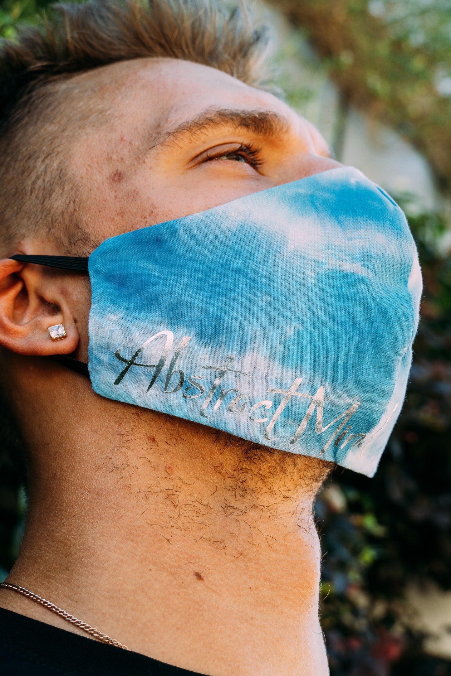 Cloud Tie Dye Face Mask.